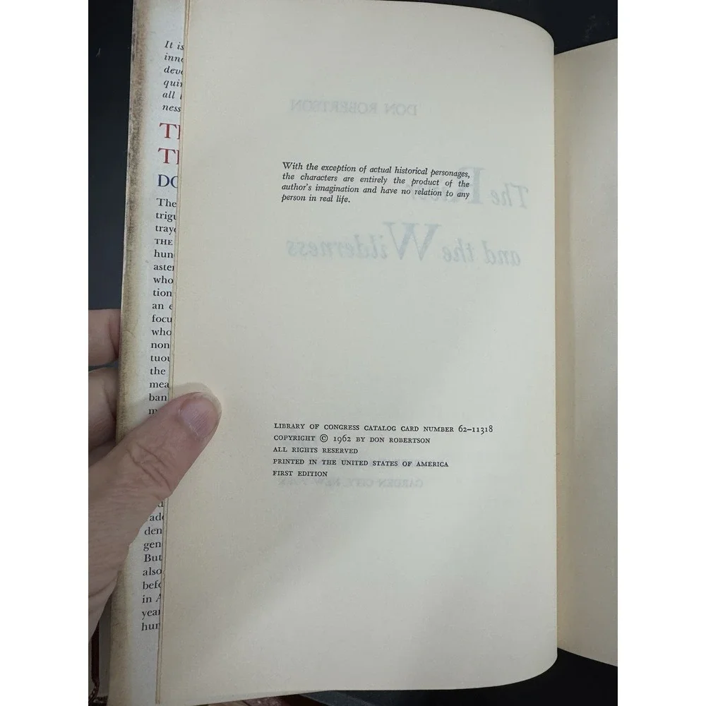 The River And The‎ Wilderness by Don Robertson (1962, Hardcover, 1st edition)